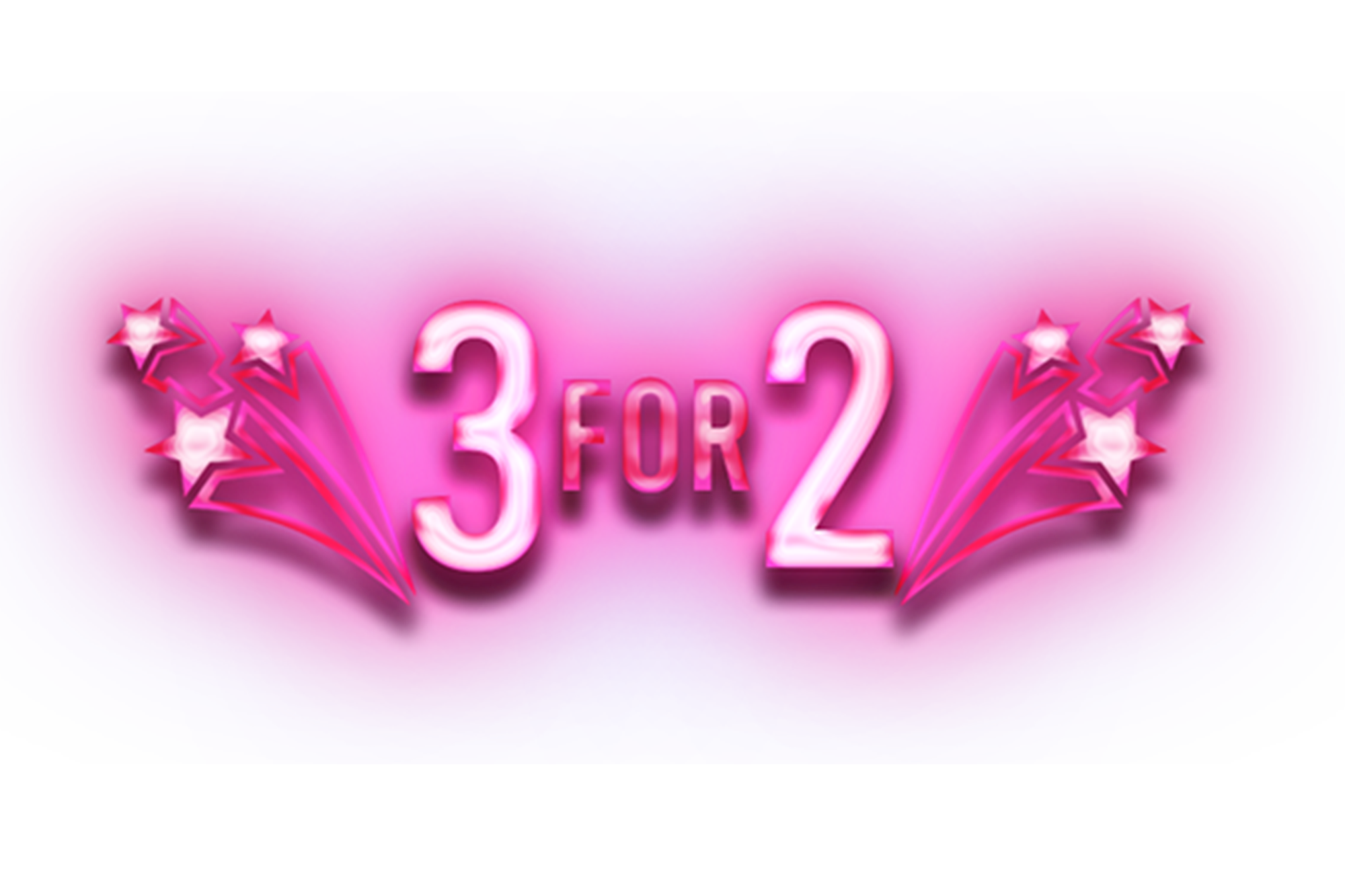 3 FOR 2 SAVE UP TO 33%