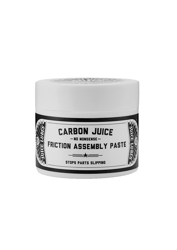 Jus de carbone, pâte d'assemblage par friction