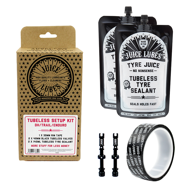 Juice Lubes Tubeless Setup Kits