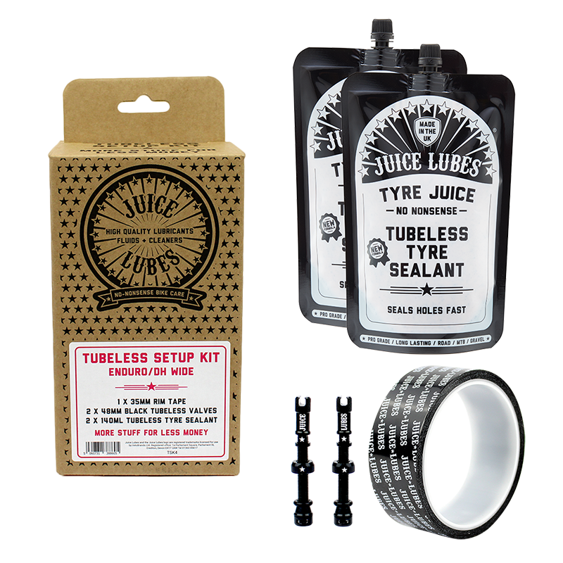 Juice Lubes Tubeless Setup Kits